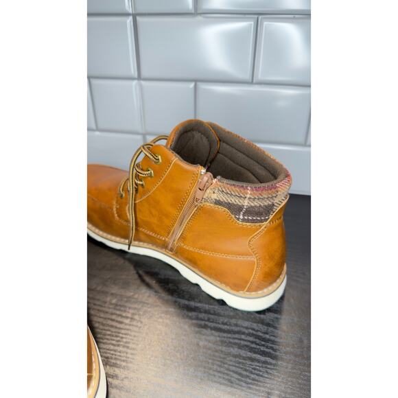 Lucky Brand Kenny Men’s Brown Leather Lace-Up Boots - Size 11.5 main image 6